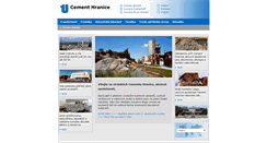Desktop Screenshot of cement.cz