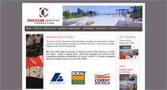 Desktop Screenshot of cement.org.au